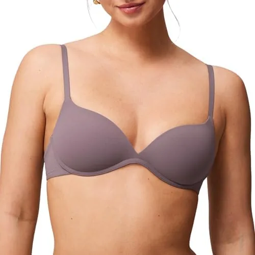 halobliss wireless lift up bras for women small bust cocoa blush 34a